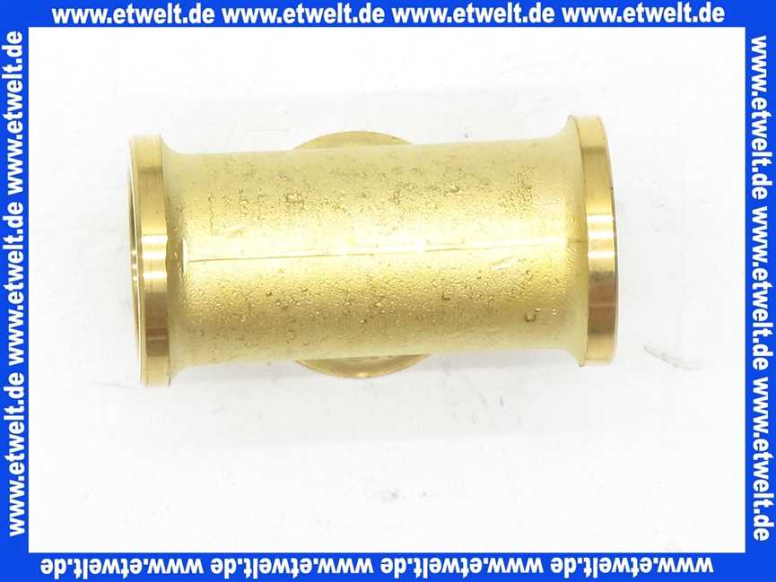 Gewinde-Fittings Messing T-Stück G3/8 IG