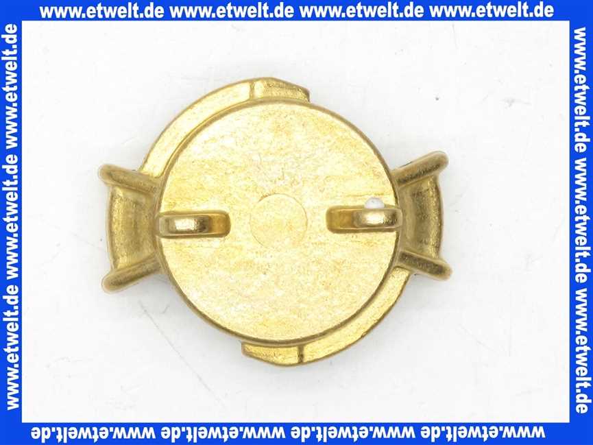 GEKA plus Blindkupplung Messing schwarze NBR Formdichtung Schnellkupplung Klauenkupplung Schlauchkupplung Kappe Deckel Abschlussdeckel