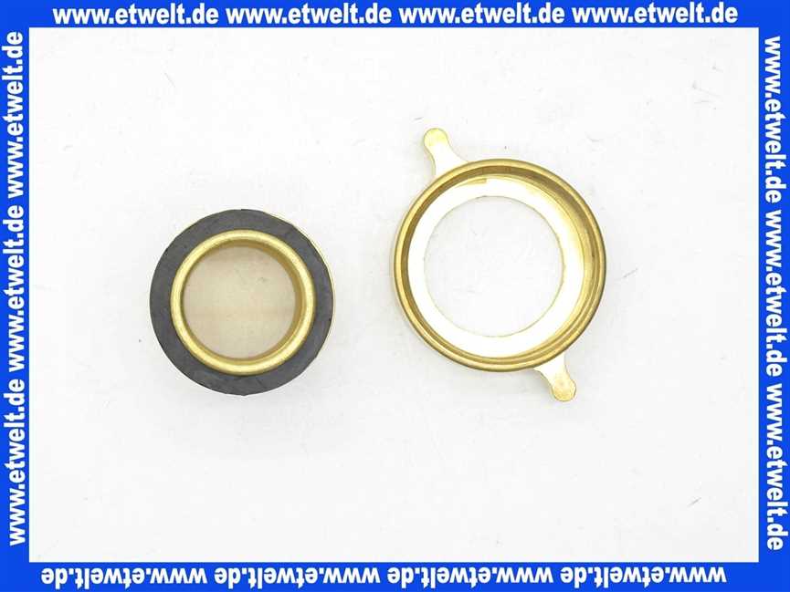 Schlauchverschraubung Messing Verschraubung G11/2 Überwurf -32mm Schlauchstutzen mit Dichtung