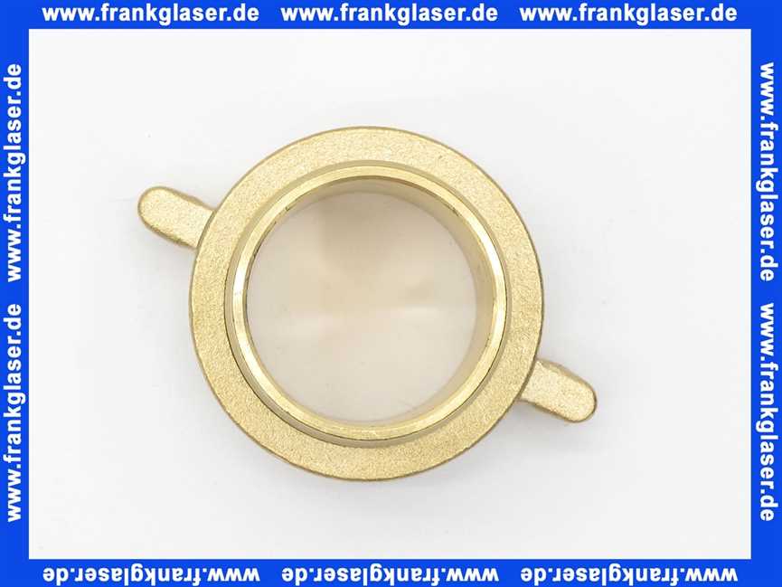 Schlauchverschraubung Messing Verschraubung G11/2 Überwurf - 38mm Schlauchstutzen mit Dichtung