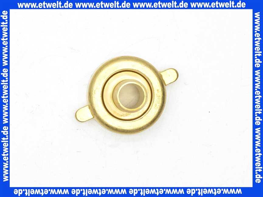 Schlauchverschraubung Messing 2/3 Verschraubung G1 Zoll Überwurf -13mm Schlauchtülle mit Dichtung