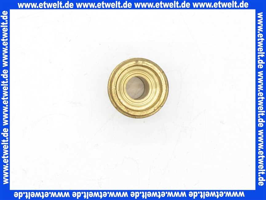 Einschraubtülle 1/3 Verschraubung G1/2 -10mm
