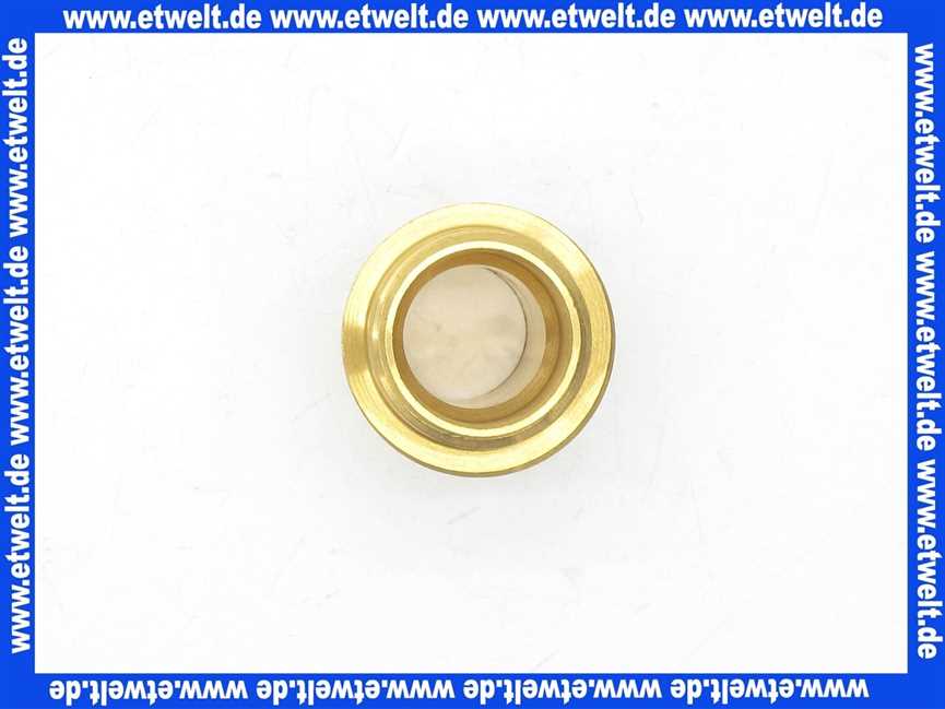 Schlauchverschraubung Schlauchtülle 1/3 Verschraubung mit G1/2 Außengewinde -16mm Tülle mit Bund