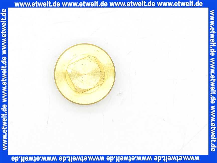 Verschlußstopfen Stopfen G3/4 messing