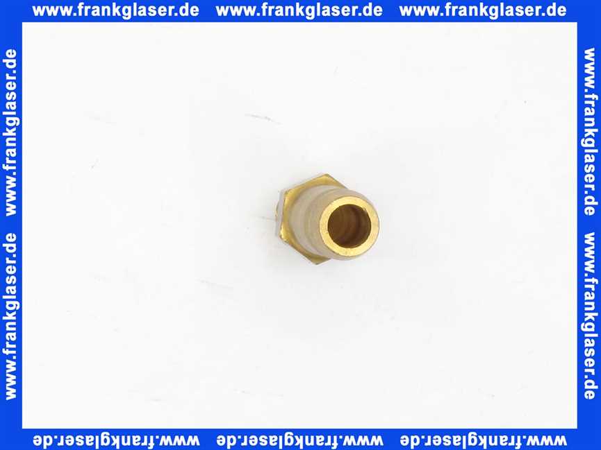 1/3 Verschraubung Schlauchstutzen G1/8 -8mm mit Seckskant