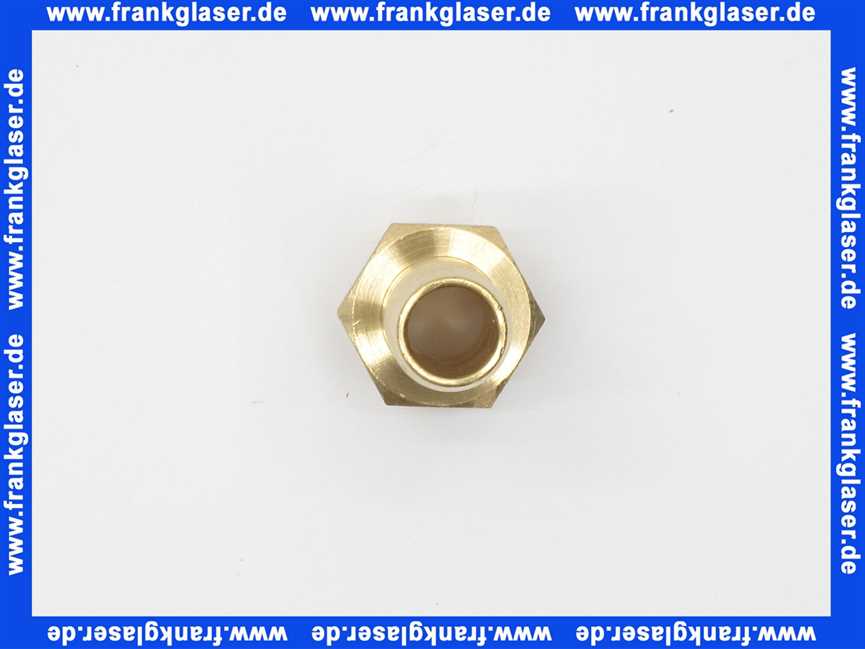 Schlauchtülle 1/3 Verschraubung Einschraubtülle G1/2 Zoll AG - 13 mm Stutzen mit Sechskant Messing