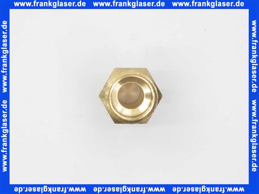Schlauchtülle 1/3 Verschraubung Einschraubtülle G1/2 Zoll AG - 13 mm Stutzen mit Sechskant Messing