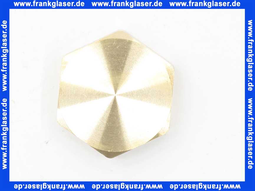Verschlußkappe Kappe Messing 11/4 Zoll IG Innengewinde flachdichtend