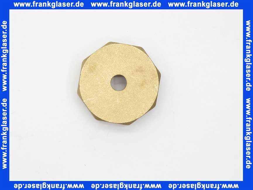 Verschlußkappe Kappe Messing 11/2 Zoll IG Innengewinde flachdichtend, Fertigung mit Loch 10,8 mm Durchmesser versehen