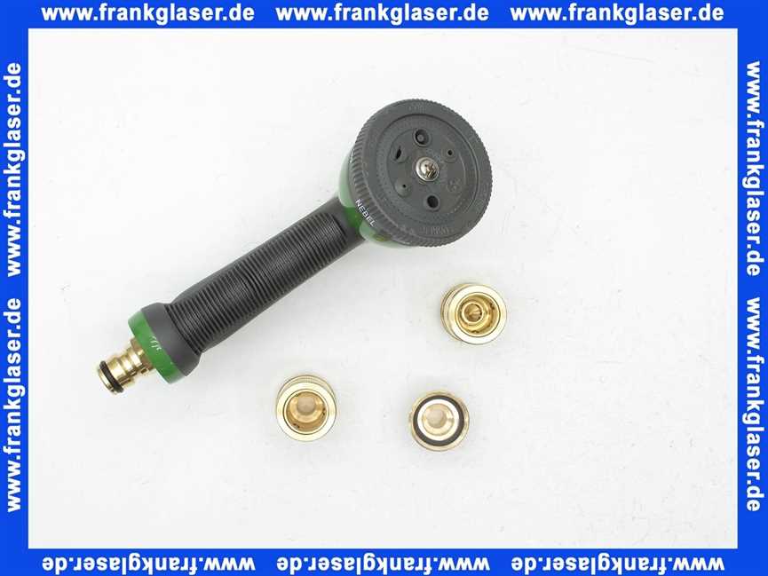 Gartenspritzen Anschlussset Stecksystem Messing 1/2 Zoll Wasserschlauch 30 m mit je 1 Hahnanschlussstück Schlauchstück Schlauchstück mit Wasserstop und Handbrause verstellbar passend für marktübliche Steckkupplungen max. 16 bar bei +20°C