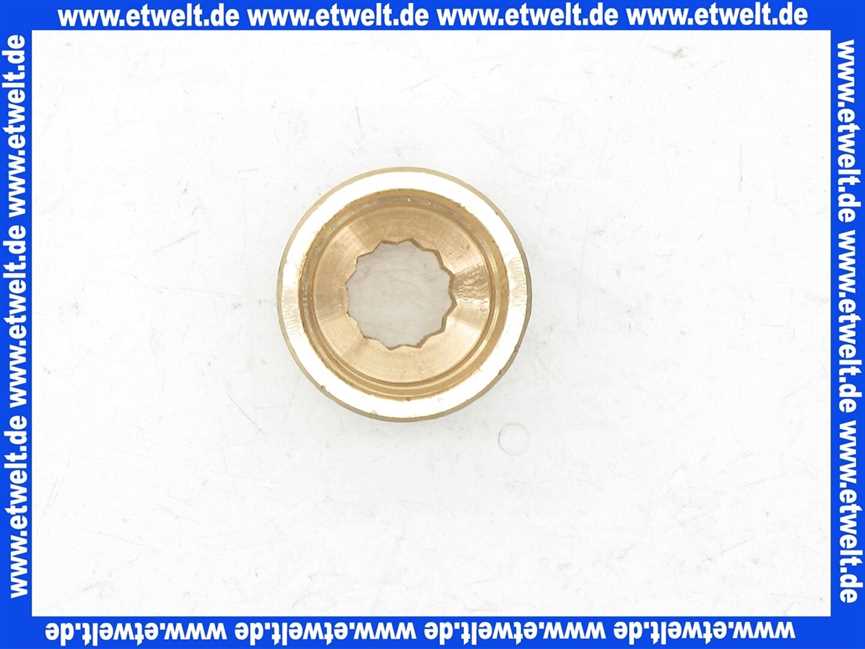 3242810 Reduzierstück rund 1/4 Zoll Außen x 3/8 Zoll Innen