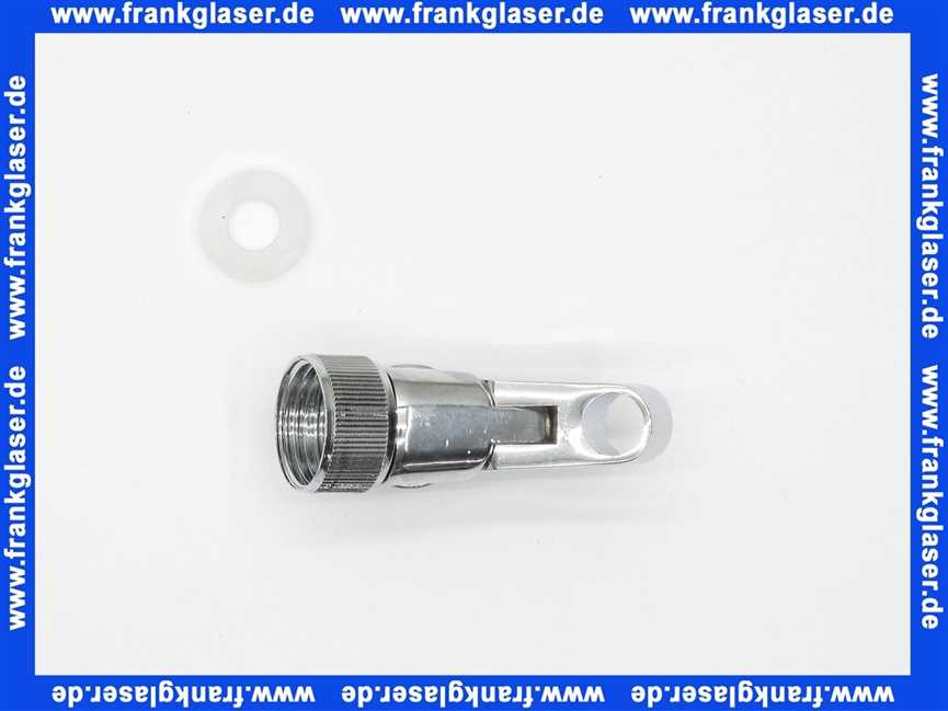 Gelenkstück für Handbrausen 1/2 Zoll Gelenk Brausegelenk verchromt