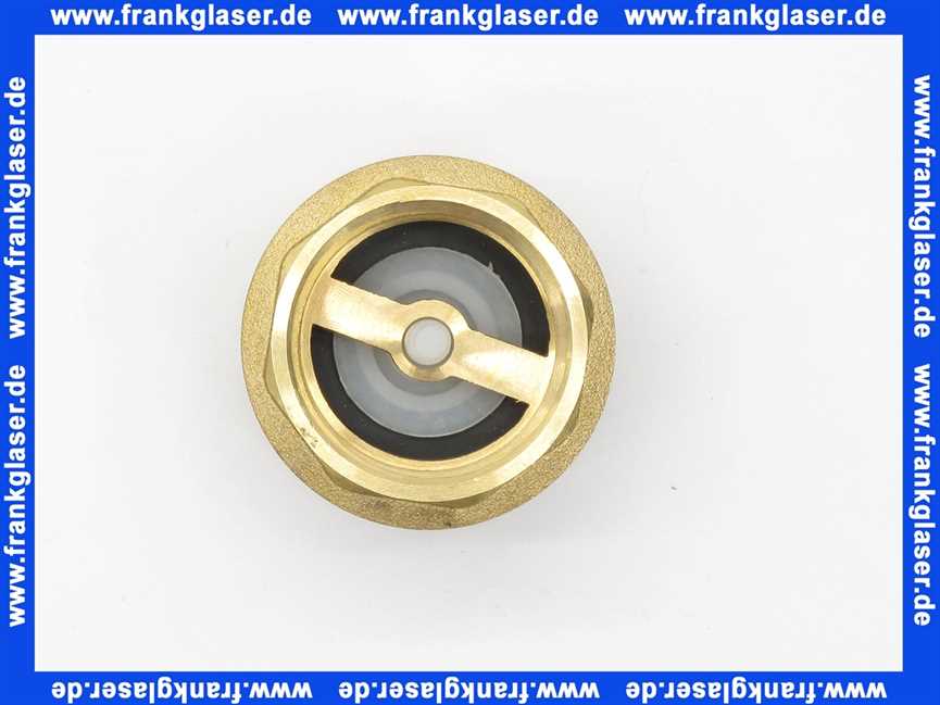 Rückschlagventil G1 Zoll IG x G1 Zoll IG PN10 System York, mit Feder Ventilkegel aus Kunststoff mit Gummidichtung