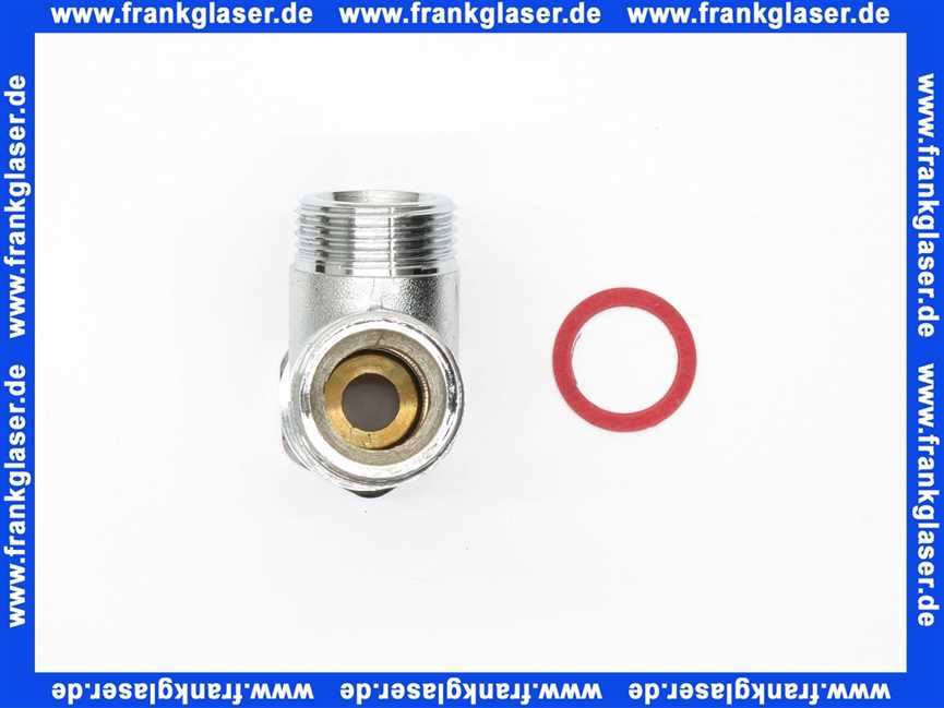 Doppelschlauchanschluß T-Stück 2x3/4 AG 1x3/4 Überw.