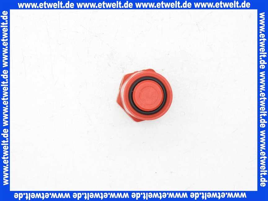 Baustopfen Stopfen PVC G1/2 Zoll rot Abdrückstopfen Prüfstopfen