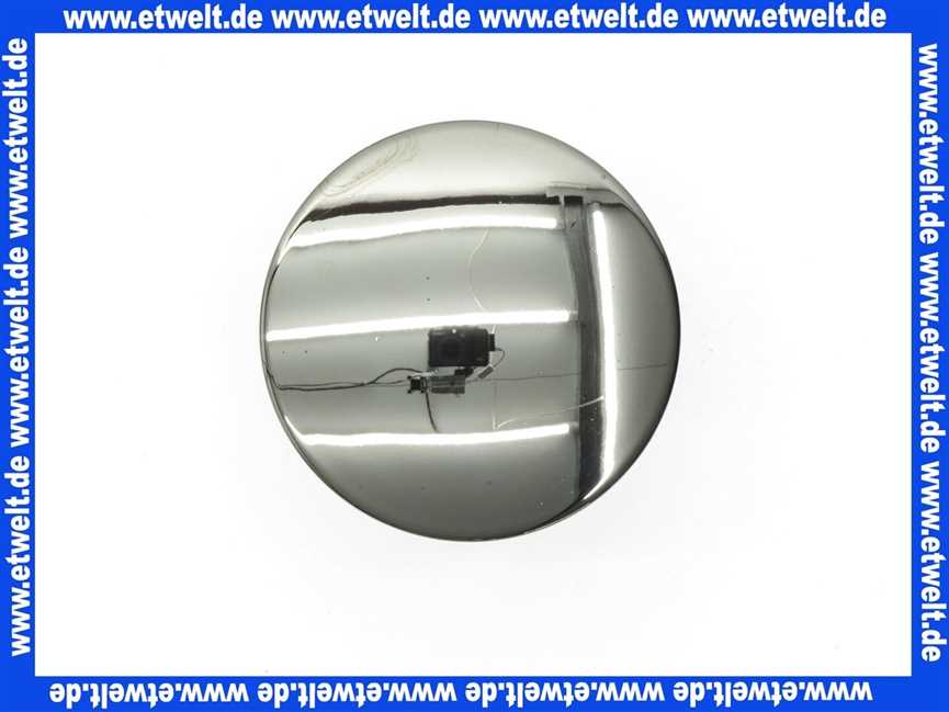 Excenterstopfen universal 11/4 Zoll mit 64mm Durchmesser Abdeckplatte aranja