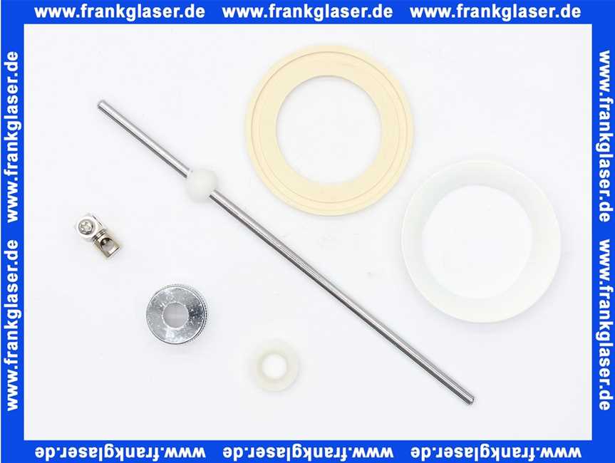 Ersatzteilset 6-teilig für Excentergarnituren für Waschtisch und Bidetarmaturen