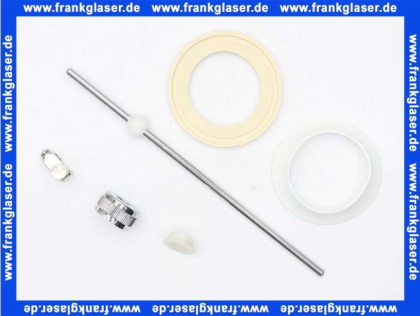 Ersatzteilset 6-teilig für Excentergarnituren für Waschtisch und Bidetarmaturen