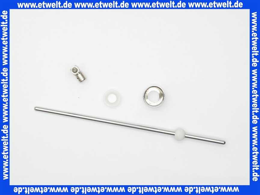 Ersatzteilset 5-teilig für Excentergarnituren für Waschtisch und Bidetarmaturen