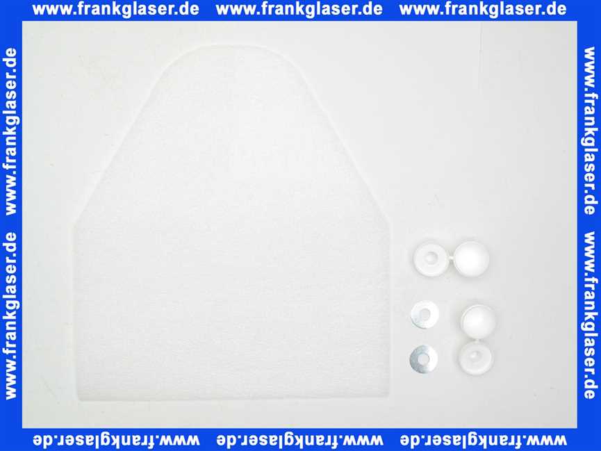 Schallschutz Set Standard für Wand WC und Bidet 4mm mit Montagezubehör