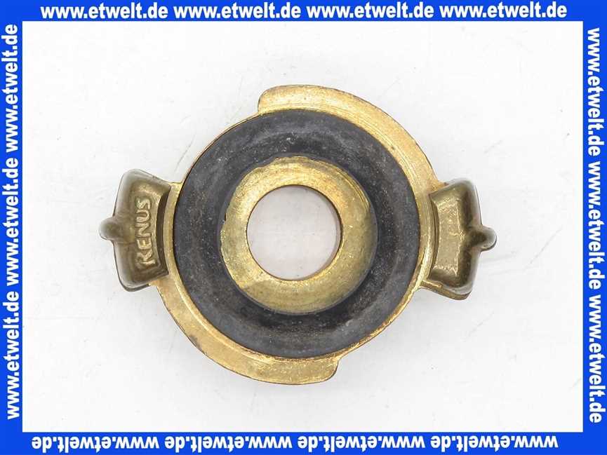 33201-E Gewindestück Messing R 1/2 Zoll mit Außengewinde