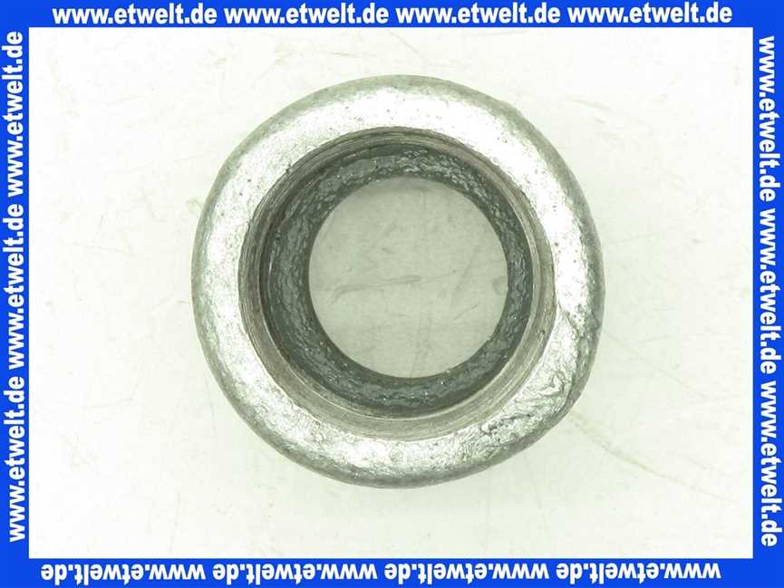 621880 Reduziermuffe 3/4 Zoll X 1/2 Zoll