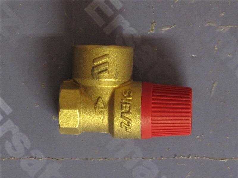 Membran-Sicherheitsventil Anschluß Eintritt 1 1/4 Zoll Austritt 1 1/2 Zoll 3,0 bar