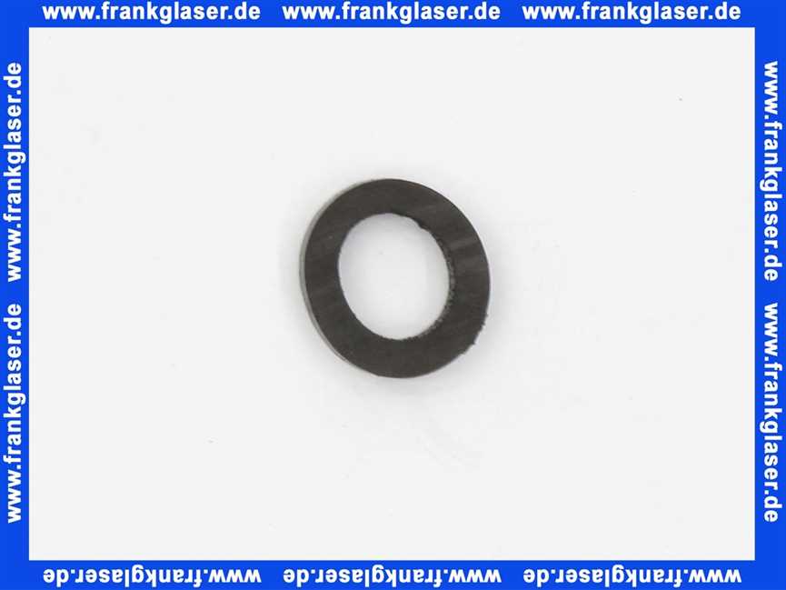 Gummi-Ringe für Quetschverschraubungen und Überwurfmuttern 3/8 Zoll 14 x 9,5 x 3,5 mm