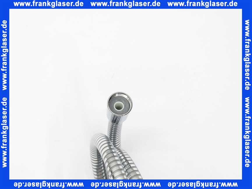 Brauseschlauch Aquaflex-Super 1/2 Zoll X 125 cm mit Konus und Drehkupplung, verchromt
