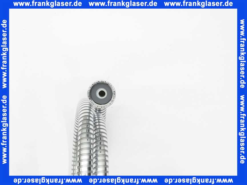 Brauseschlauch Aquaflex-Super 1/2 Zoll X 125 cm mit Konus und Drehkupplung, verchromt
