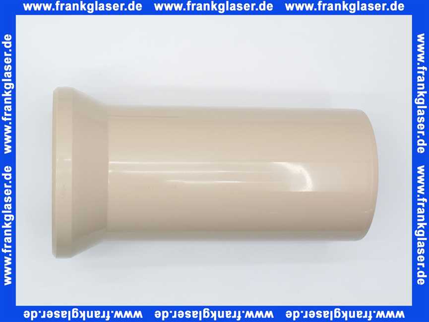 Uni-WC-Anschlusstutzen DN 100 x 400mm bahamabeige