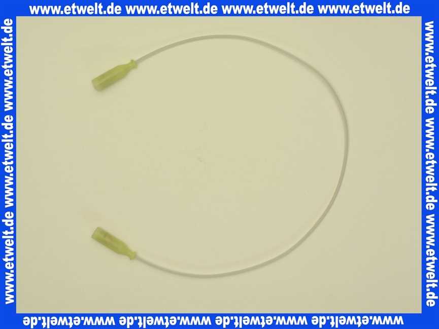 Zündkabel universal teflonisiert 500mm lang 6,3mm Anschlußstecker