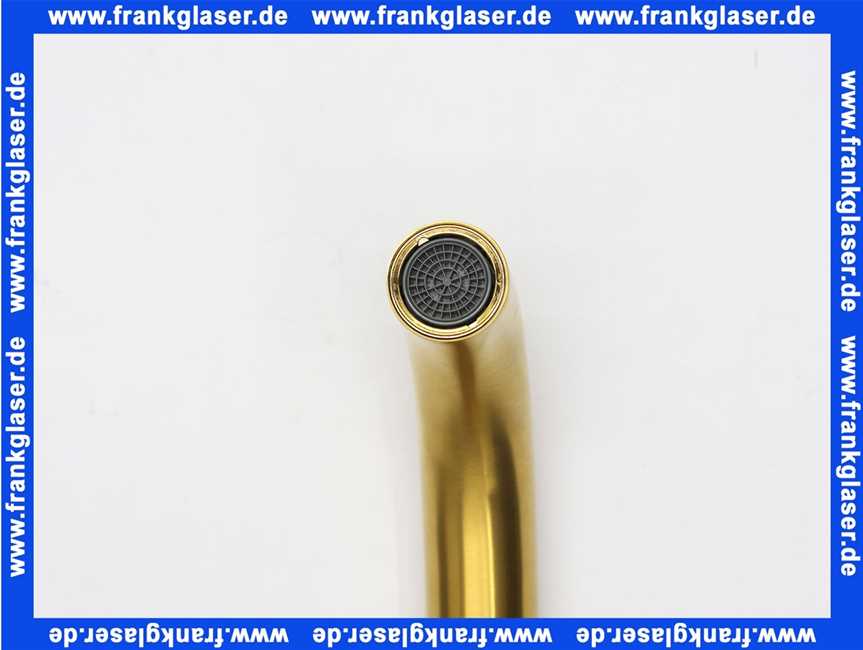 0999710BG Steinberg Wandauslauf 190mm brushed gold