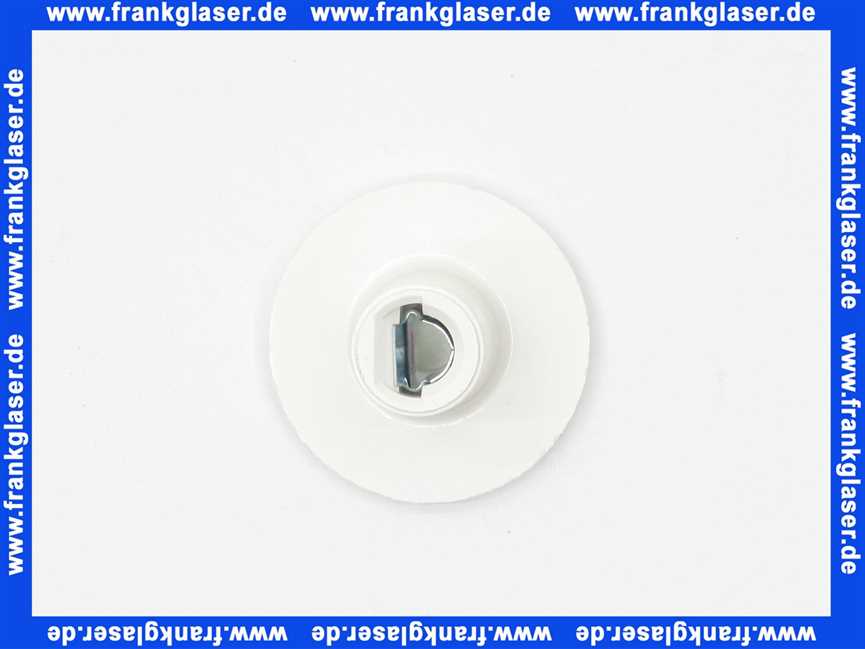 Stiebel Eltron 128568 Steckknopf ws mit Groschenschlitz