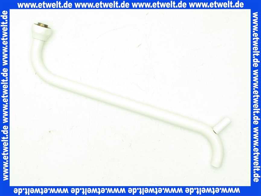 Stiebel Eltron 128908 Schwenkarm weiss G1/2 X 250 X 13