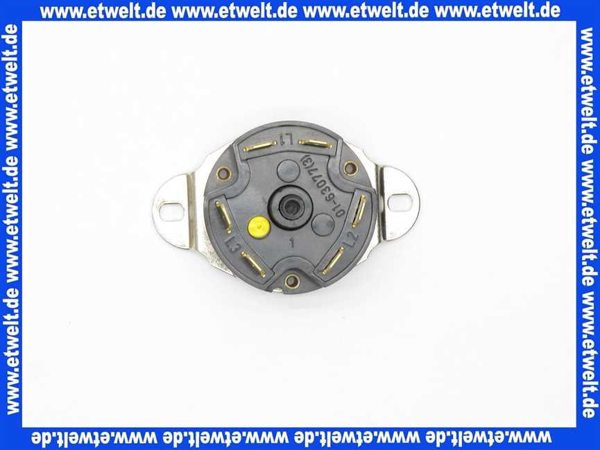 Stiebel Eltron 144618 Regler RB 3 A-E 3 Polig 140 Grad C