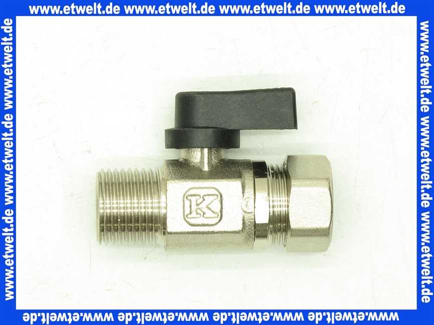 Stiebel Eltron 150069 ABSPERRHAHN GERADE A R1/2 MIT 14MM