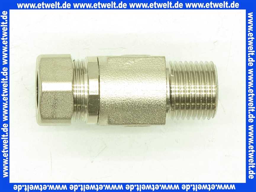 Stiebel Eltron 150069 ABSPERRHAHN GERADE A R1/2 MIT 14MM