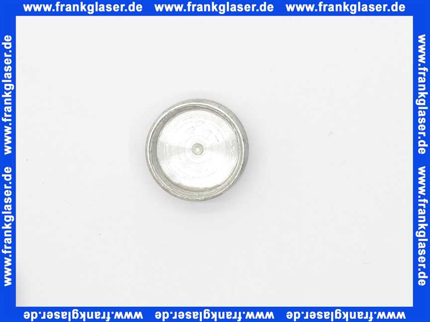 Stiebel Eltron 150090 Schraubkappe Abgas f.Messoeffnung