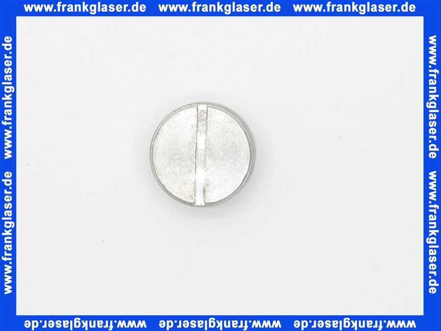 Stiebel Eltron 150090 Schraubkappe Abgas f.Messoeffnung