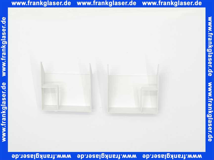 Stiebel Eltron 150428 Abdeckung 2-Stueck KU für Wandhalter