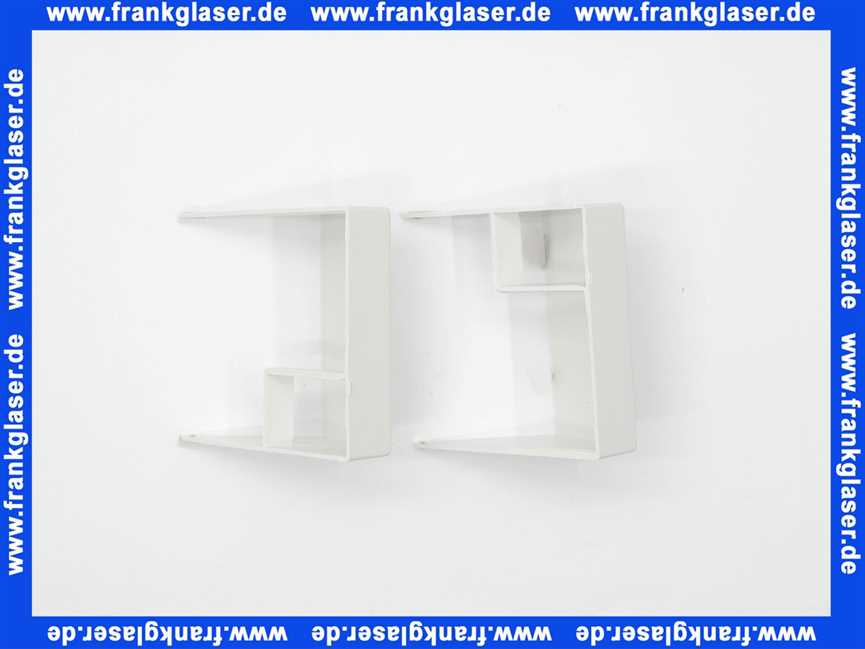 Stiebel Eltron 150428 Abdeckung 2-Stueck KU für Wandhalter