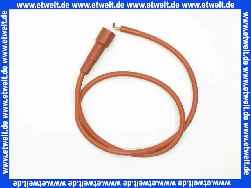 Stiebel Eltron 152173 Zündkabel 800mm komplett