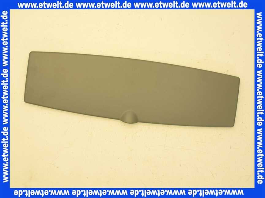 Stiebel Eltron 155021 Abdeckung für Bedienblende