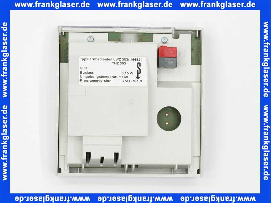 Stiebel Eltron 166824 Fernbedienung LWZ303