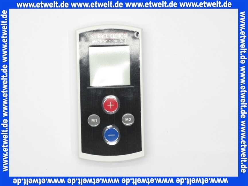 Stiebel Eltron 169484 Sollwertgeber Ers.
