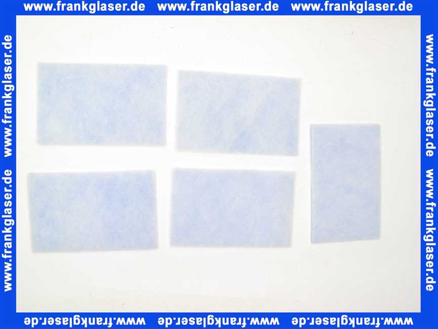 Stiebel Eltron 221398 Filtermatte G2 165x260x10 VPE 5 Stück