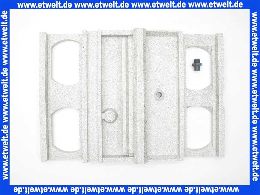 Stiebel Eltron 267284 Formplatte mit Stutzen