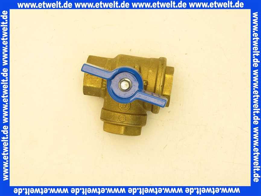 Stiebel Eltron 268009 Kugelhahn 3/4 mit Filter