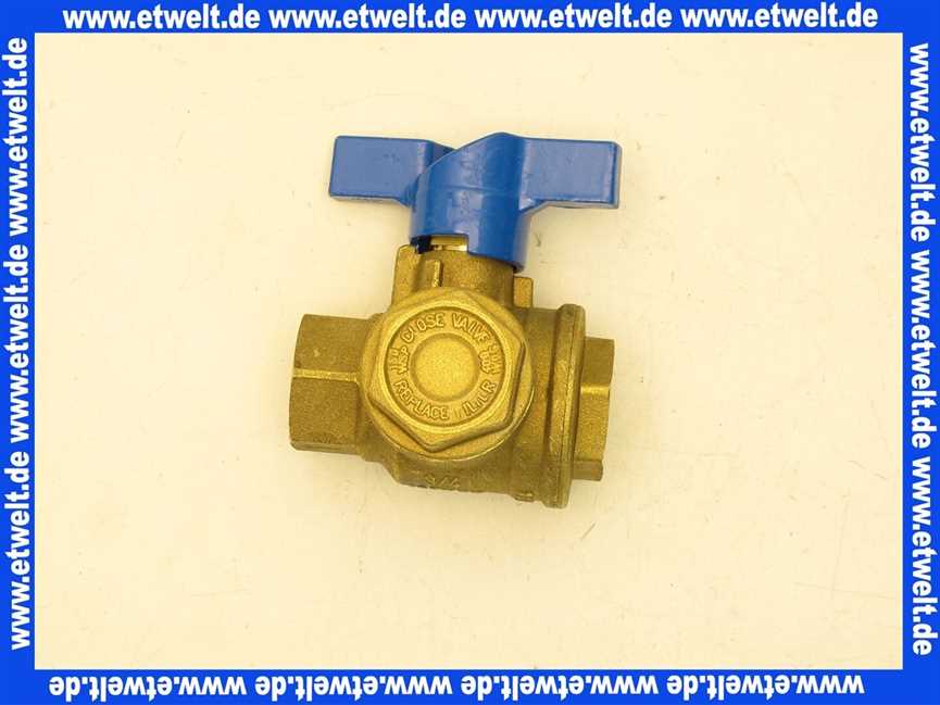 Stiebel Eltron 268009 Kugelhahn 3/4 mit Filter